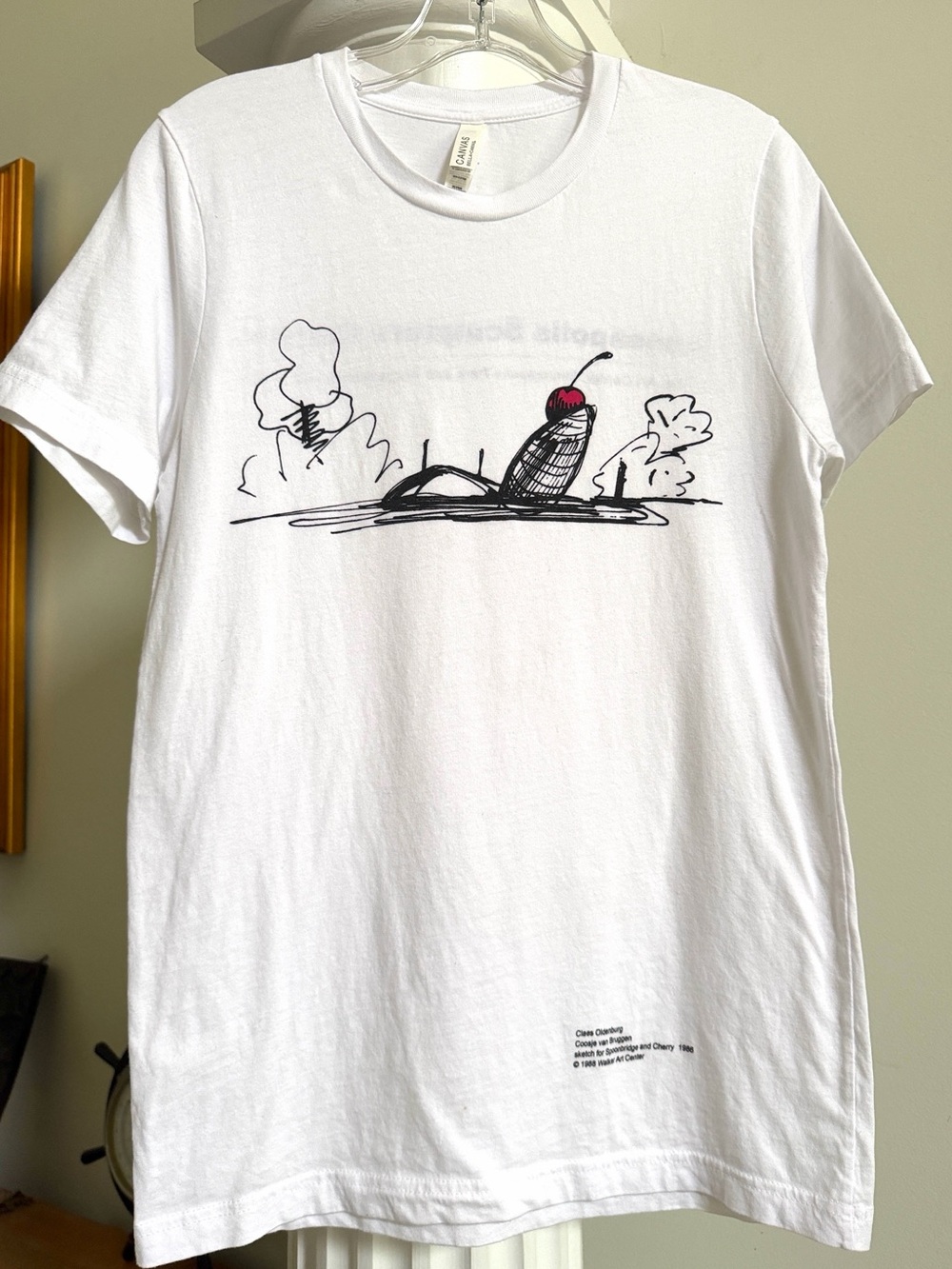 Claes Oldenburg Spoonbridge & Cherry T-Shirt Minneapolis Sculpture Garden Small